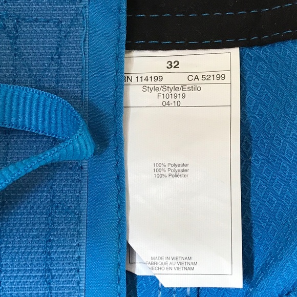 MENS QUICKSILVER BLUE BOARD SHORTS - SIZE 32 - Picture 5 of 9